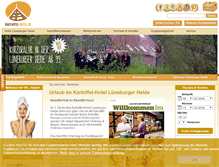 Tablet Screenshot of kartoffel-hotel.de